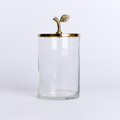 clear christmas glass cylinder jars for candles