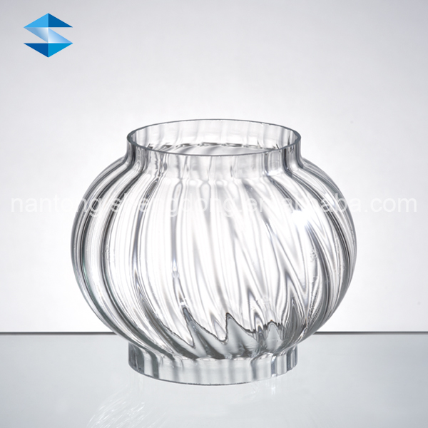 ribbed table lamp shade candle holders lantern