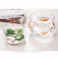 JOG Round Clear Glass Fish Bowl