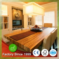 Bamboo laminated solid wood table top wood cabinet table kitchen counter top