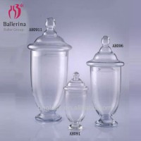 Jumbo Classic Glass Bottle Cookie Candy Jar for AH096-AH091-AH0911